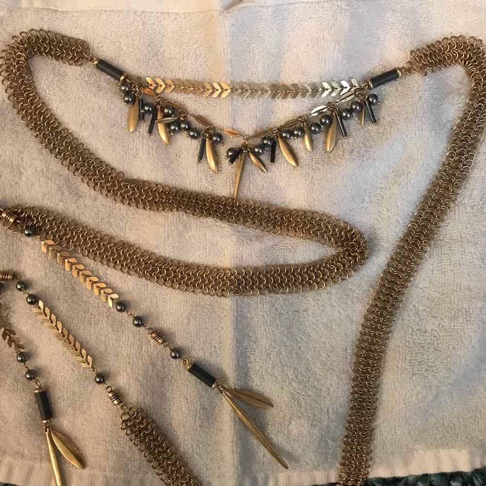 Stella & Dot long drape necklace